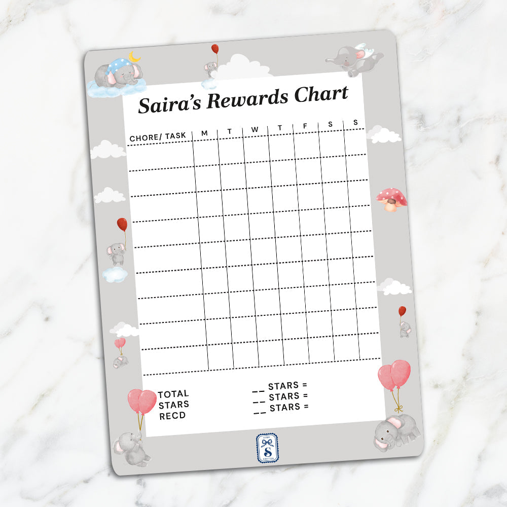 Red Balloon Ellie Kids Reward Chart