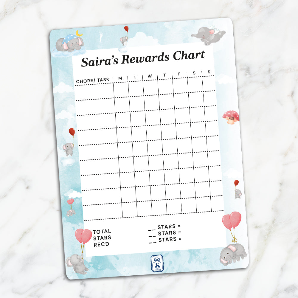 Red Balloon Ellie Kids Reward Chart