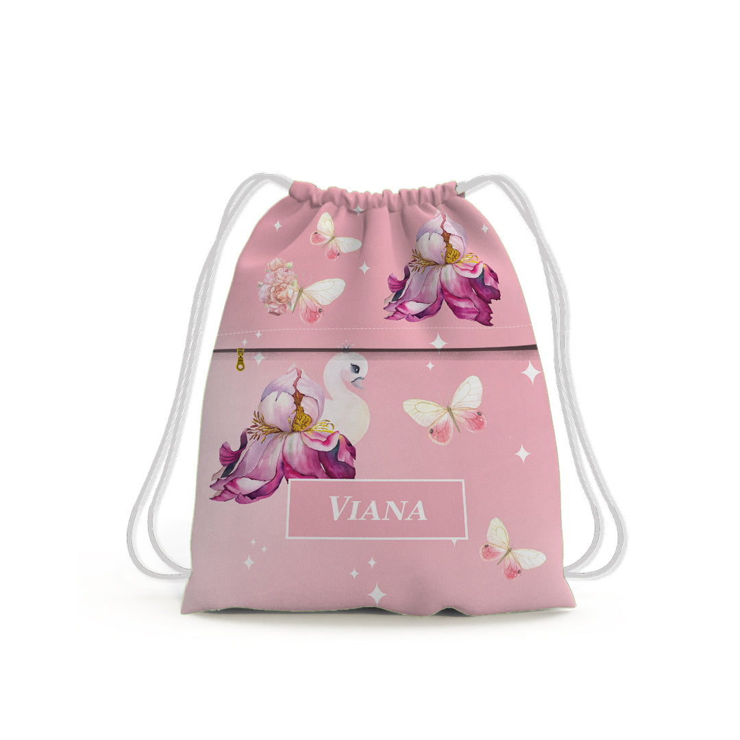 Butterfly Swan Blossom Swim Bag (kids)