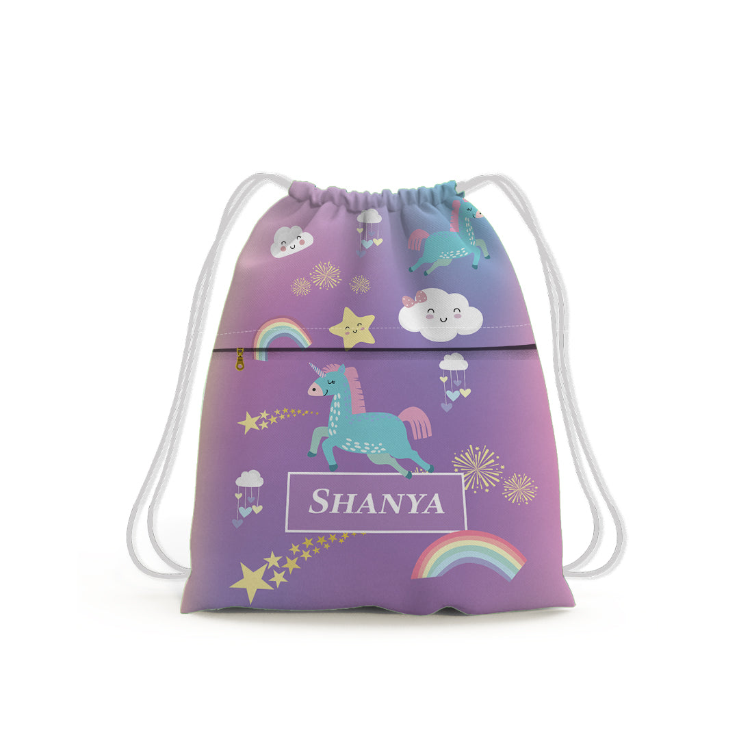 Unicorns & Rainbow Swim Bag (kids)