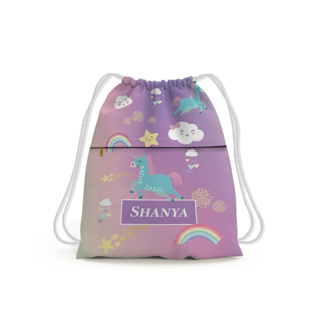 Unicorns & Rainbow Swim Bag (kids)