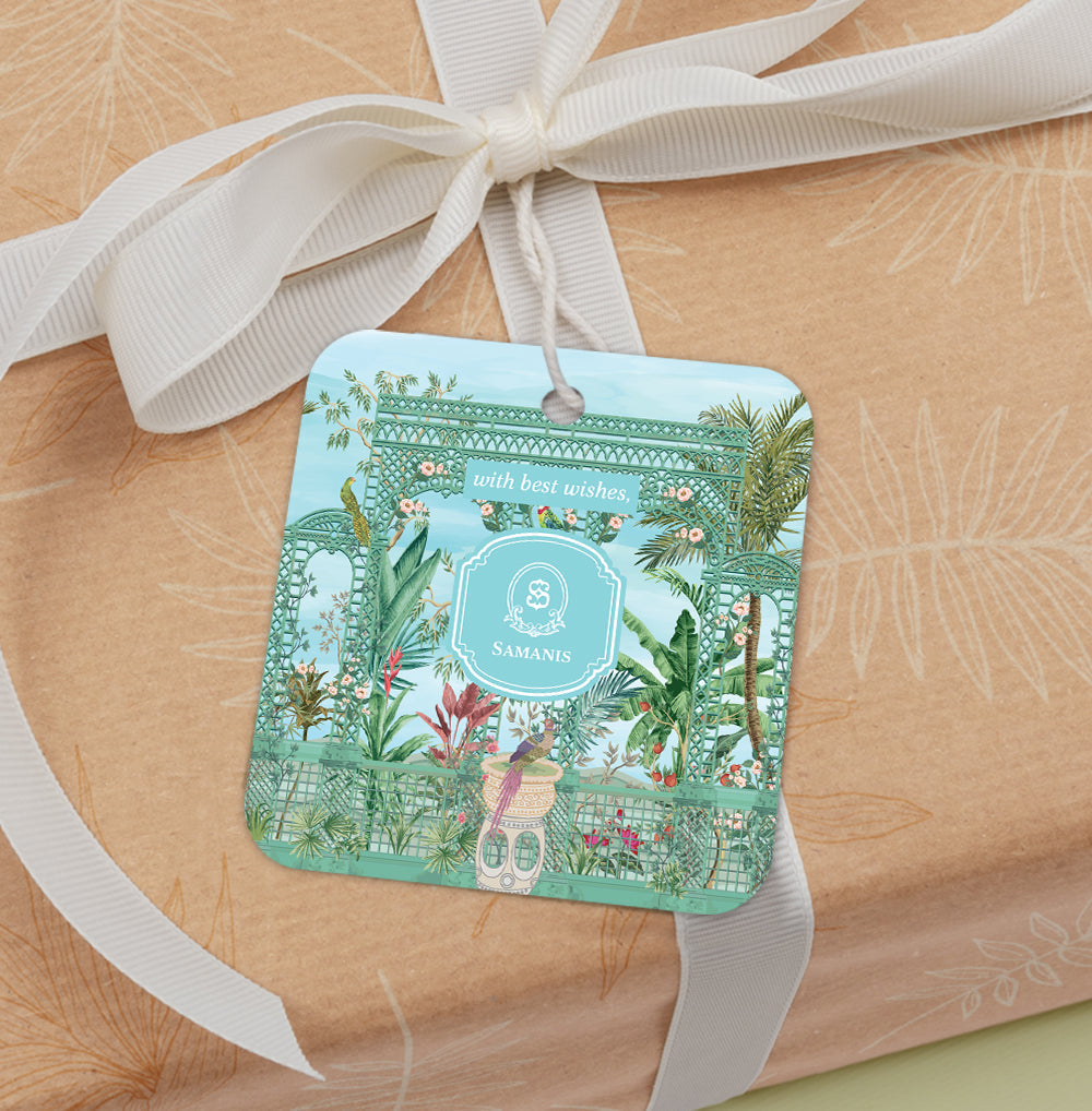 French Garden SerreFleurie Gift Tag