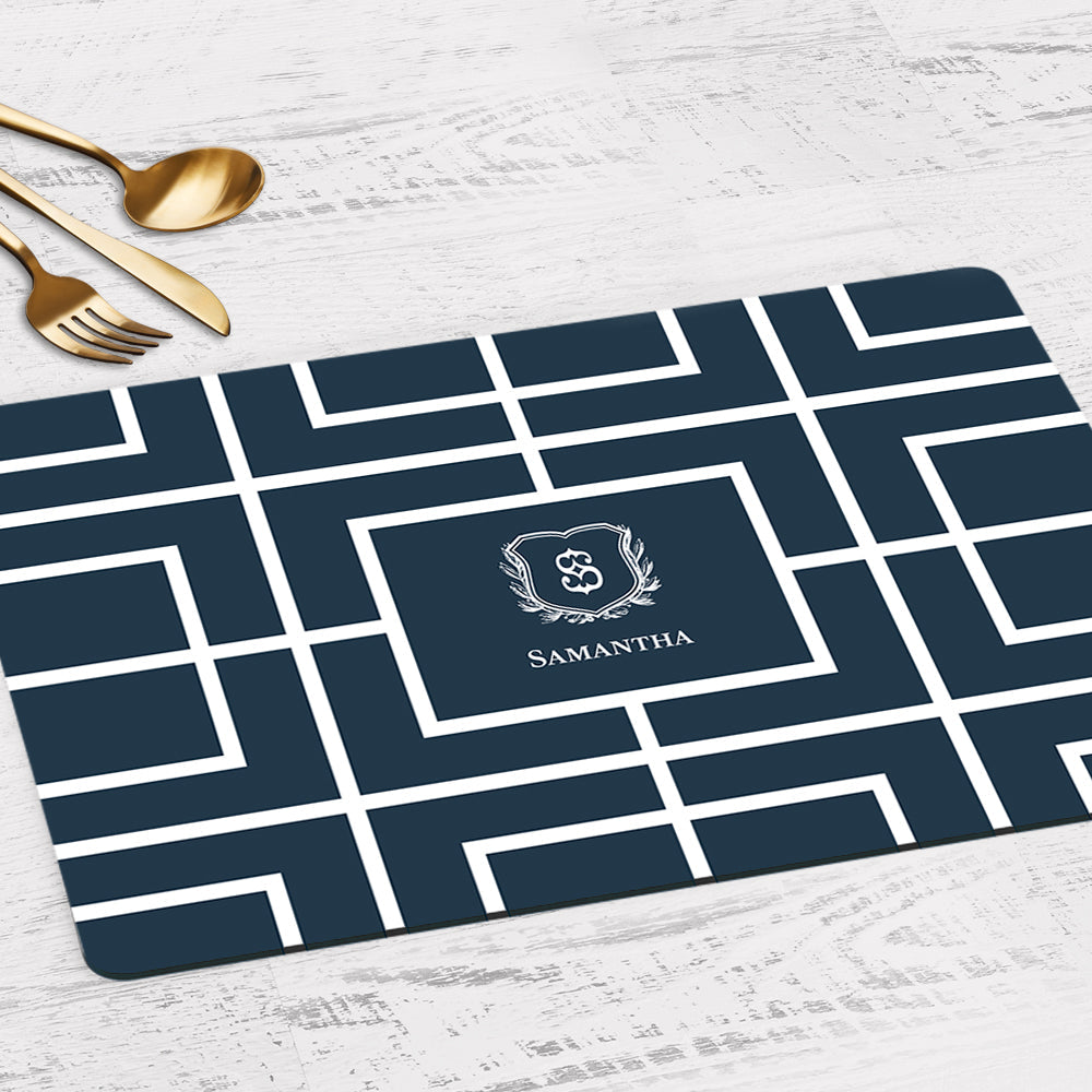 Nautical Grid Placemat