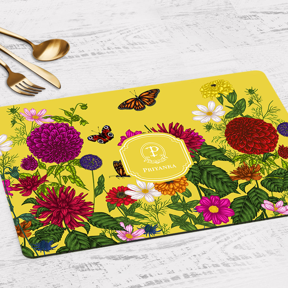 Floral Flutter Placemat