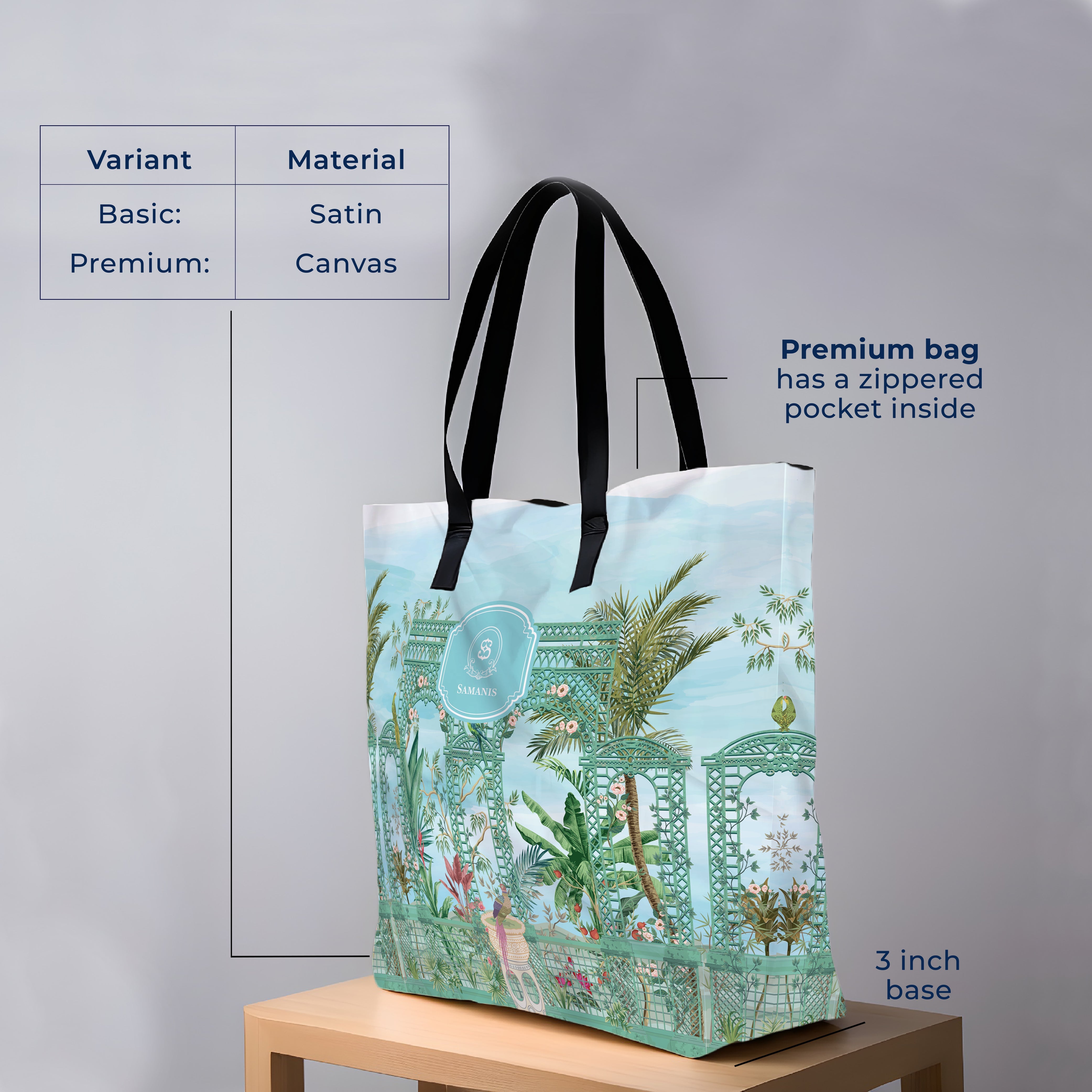 French Garden SerreFleurie Tote Bag