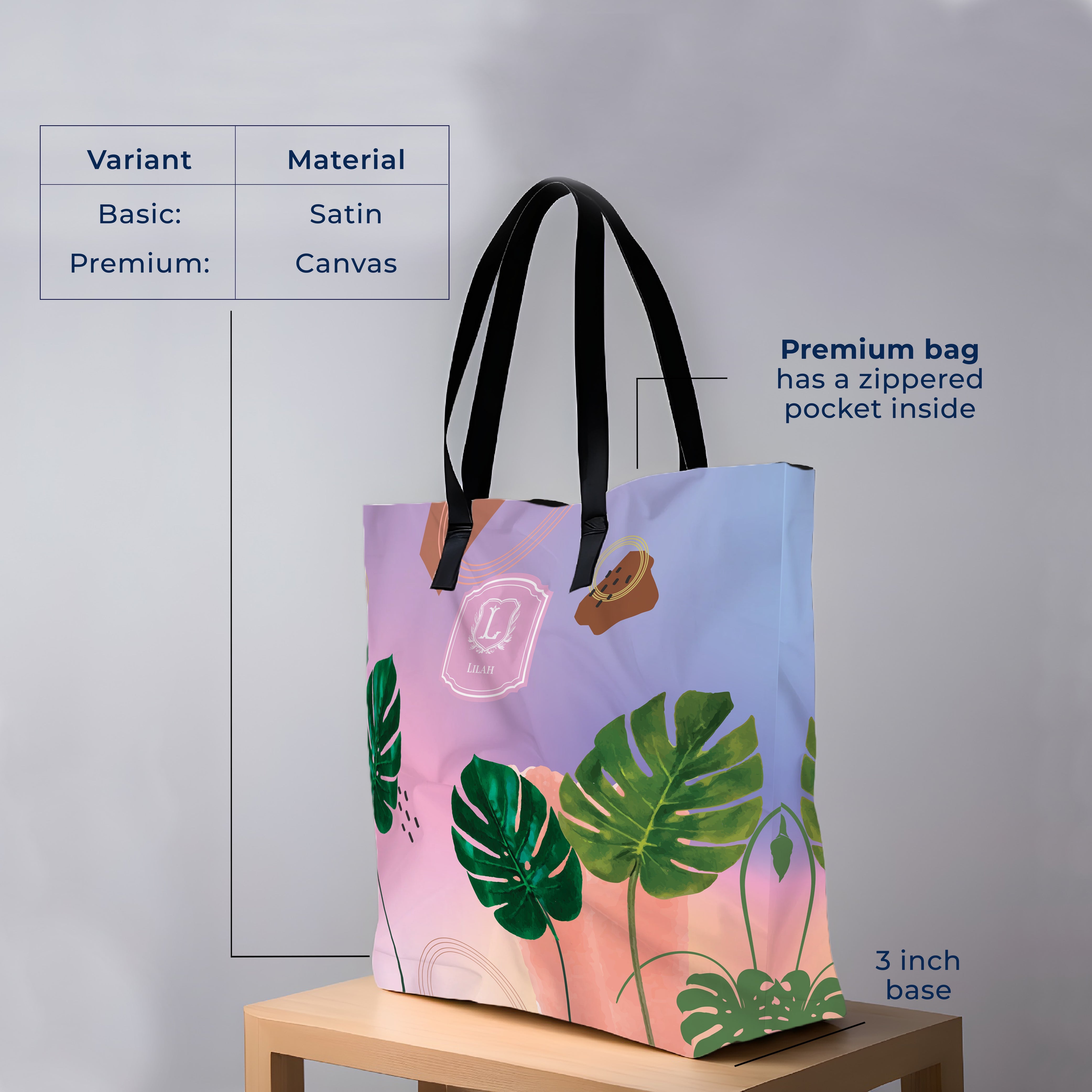 Palmscape Tote Bag