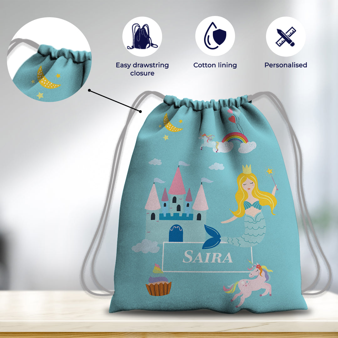 Princess Drawstring Bag (kids)