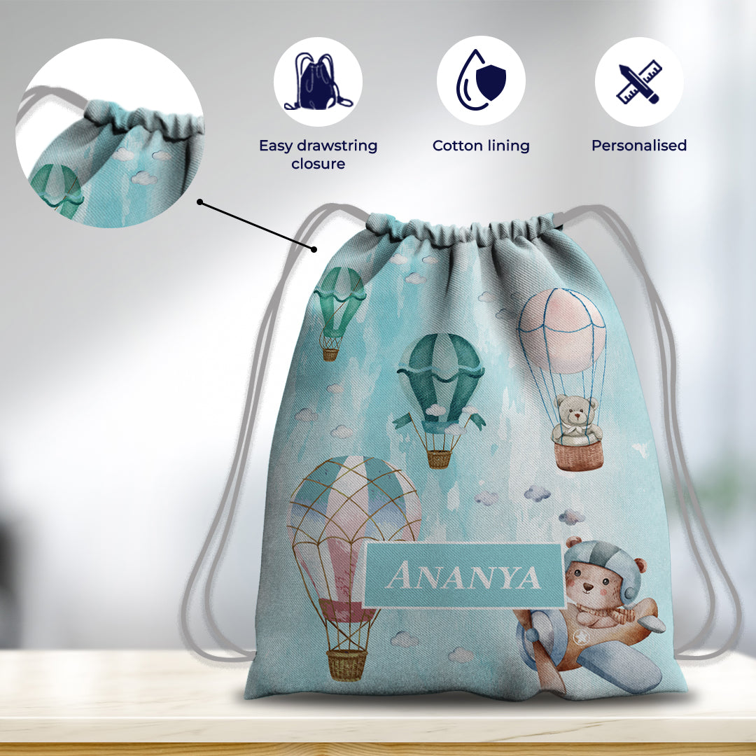 Infinite Sky Drawstring Bag (kids)