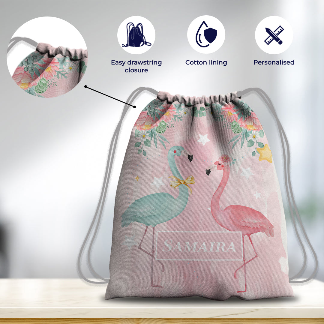 Flamingoland Drawstring Bag (kids)