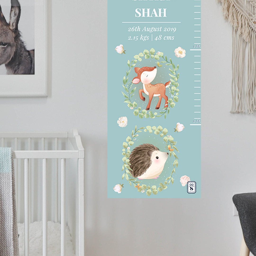 Woodland Wonders Height Chart (kids)