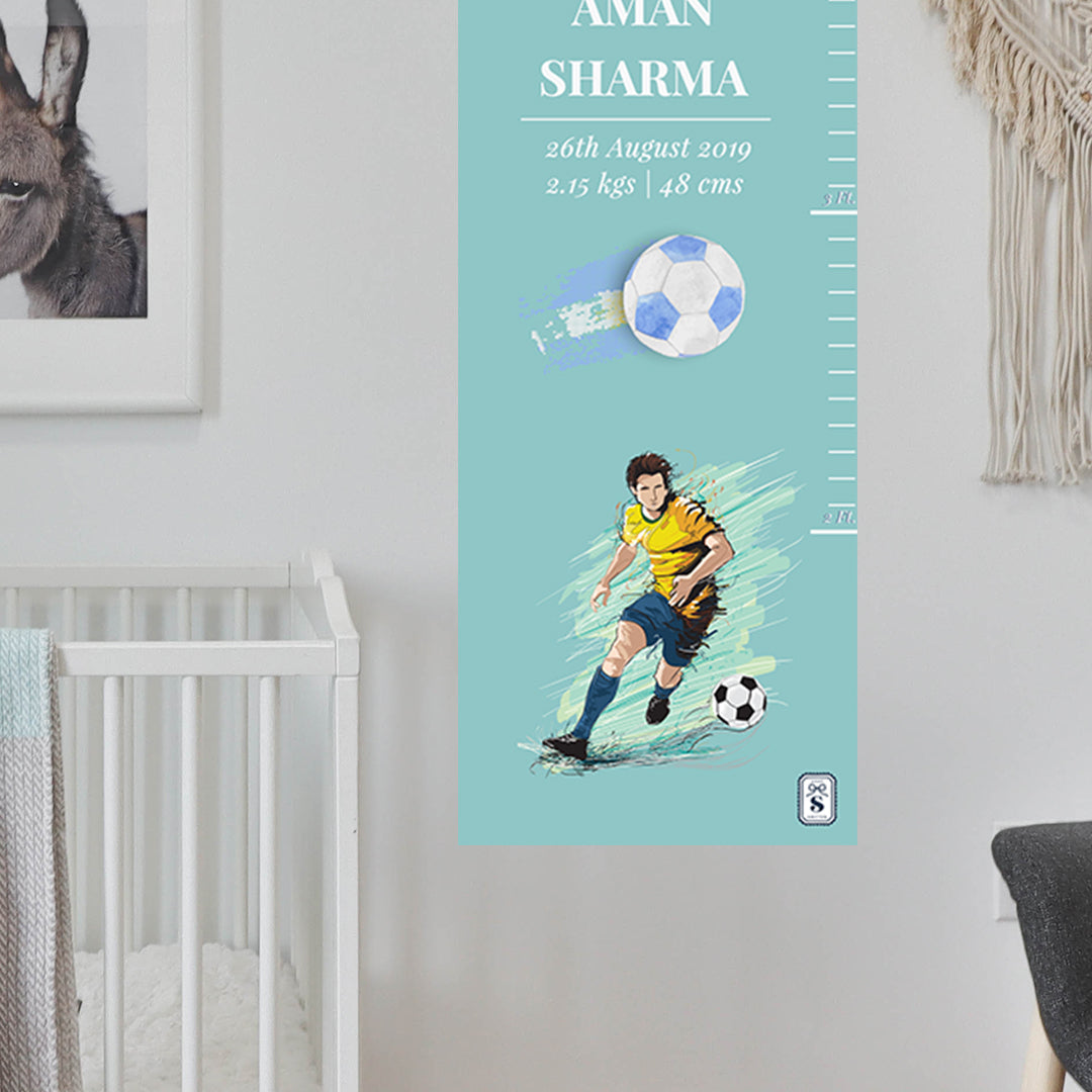 Football Fever Height Chart (kids)