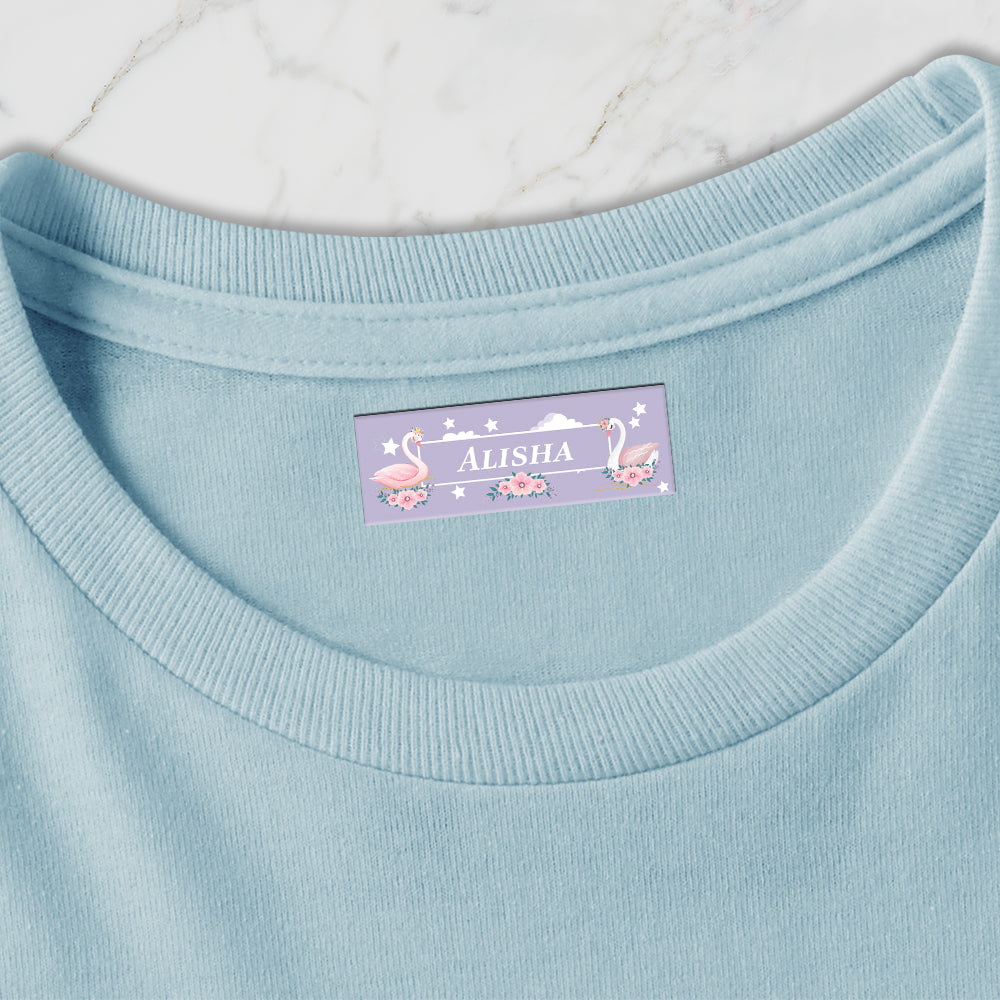 Swan Princess Iron on Labels (kids)