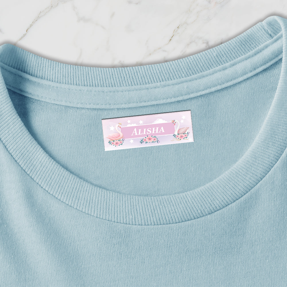 Swan Princess Iron on Labels (kids)