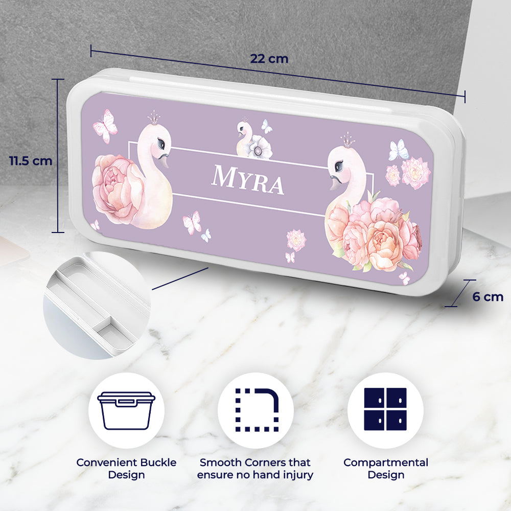 Swan Lake Garden Kids Pencil Box