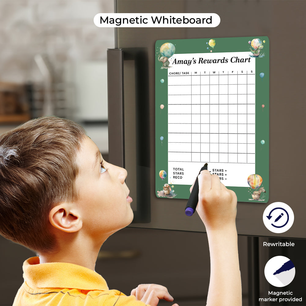 Balloon Safari Kids Reward Chart