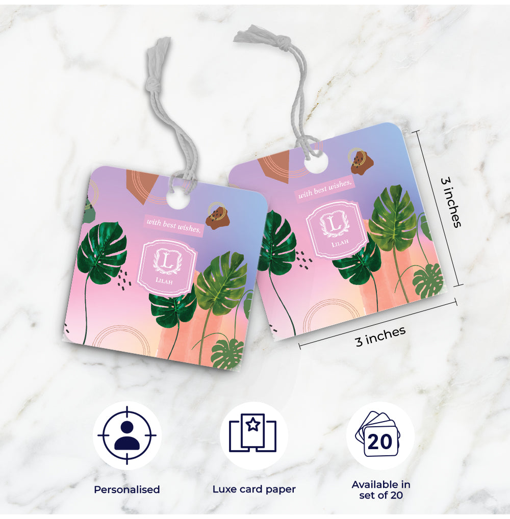 Palmscape Gift Tag