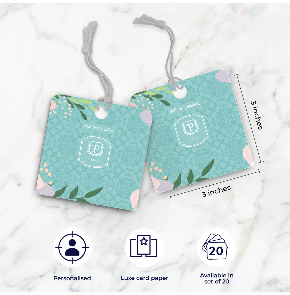 Royal Bloom Gift Tag