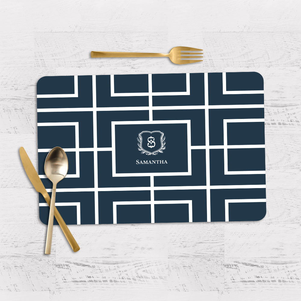 Nautical Grid Placemat