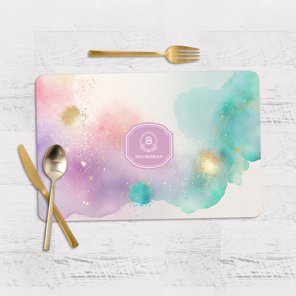 Gilded Strokes Placemat