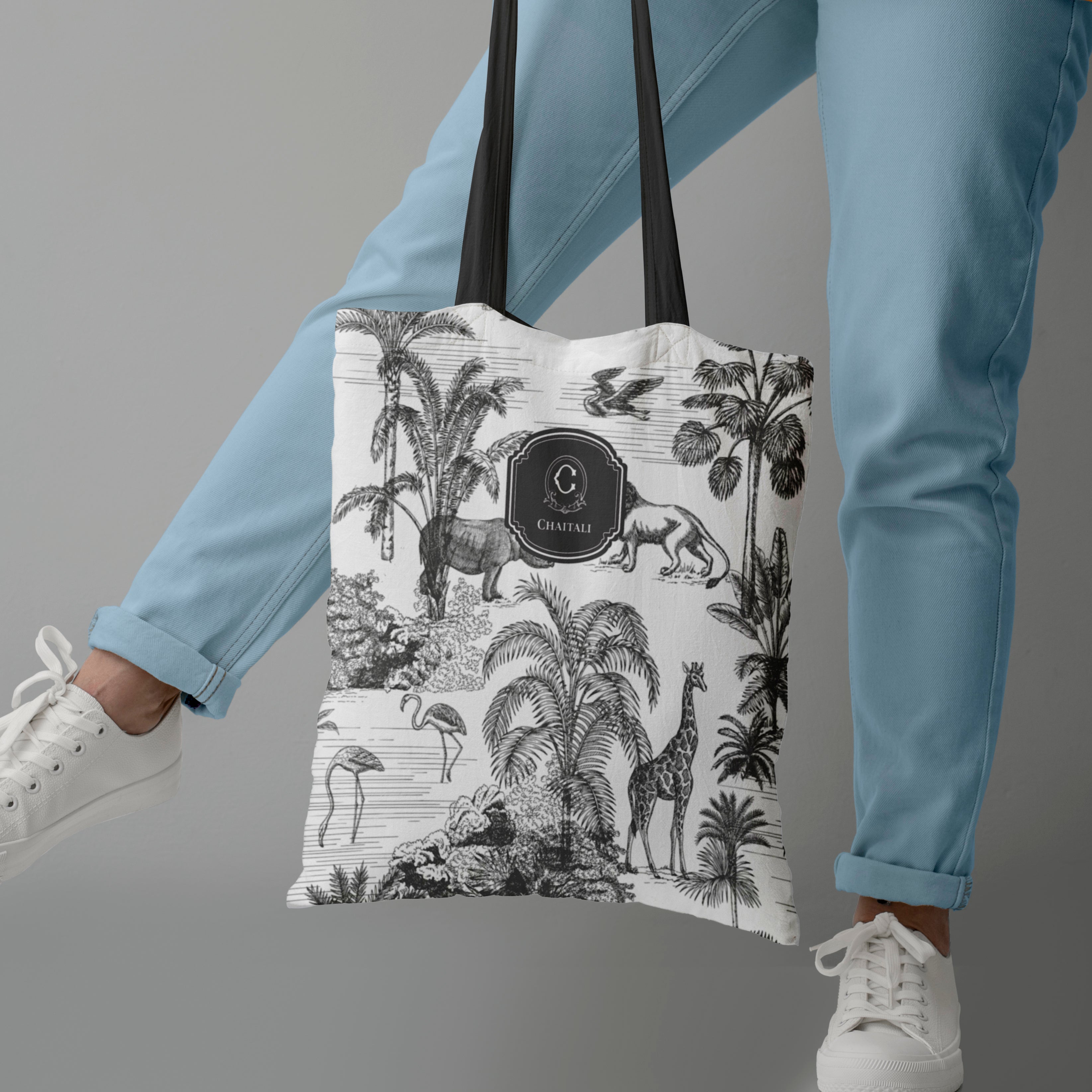 Savanna Noir Tote Bag