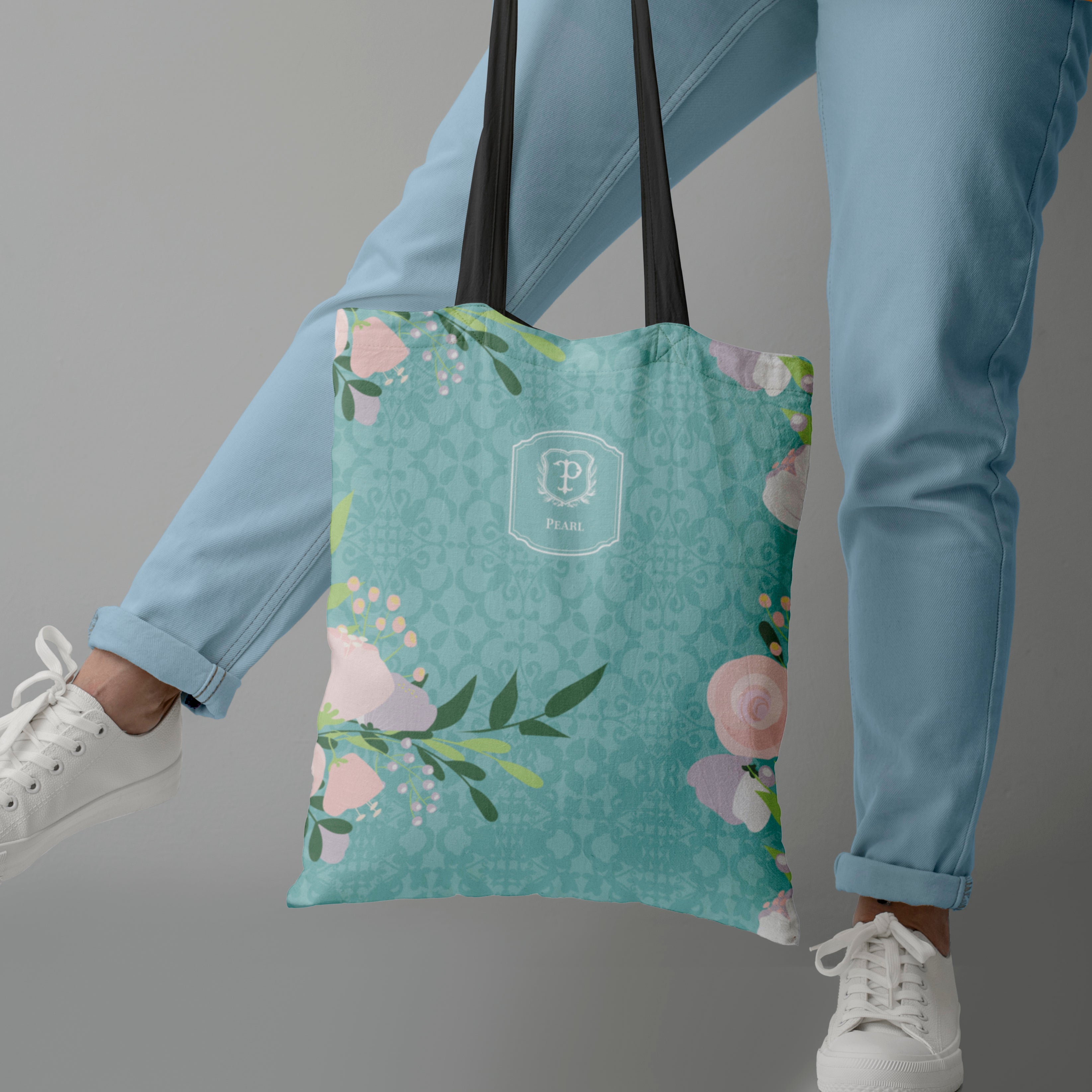 Royal Bloom Tote Bag