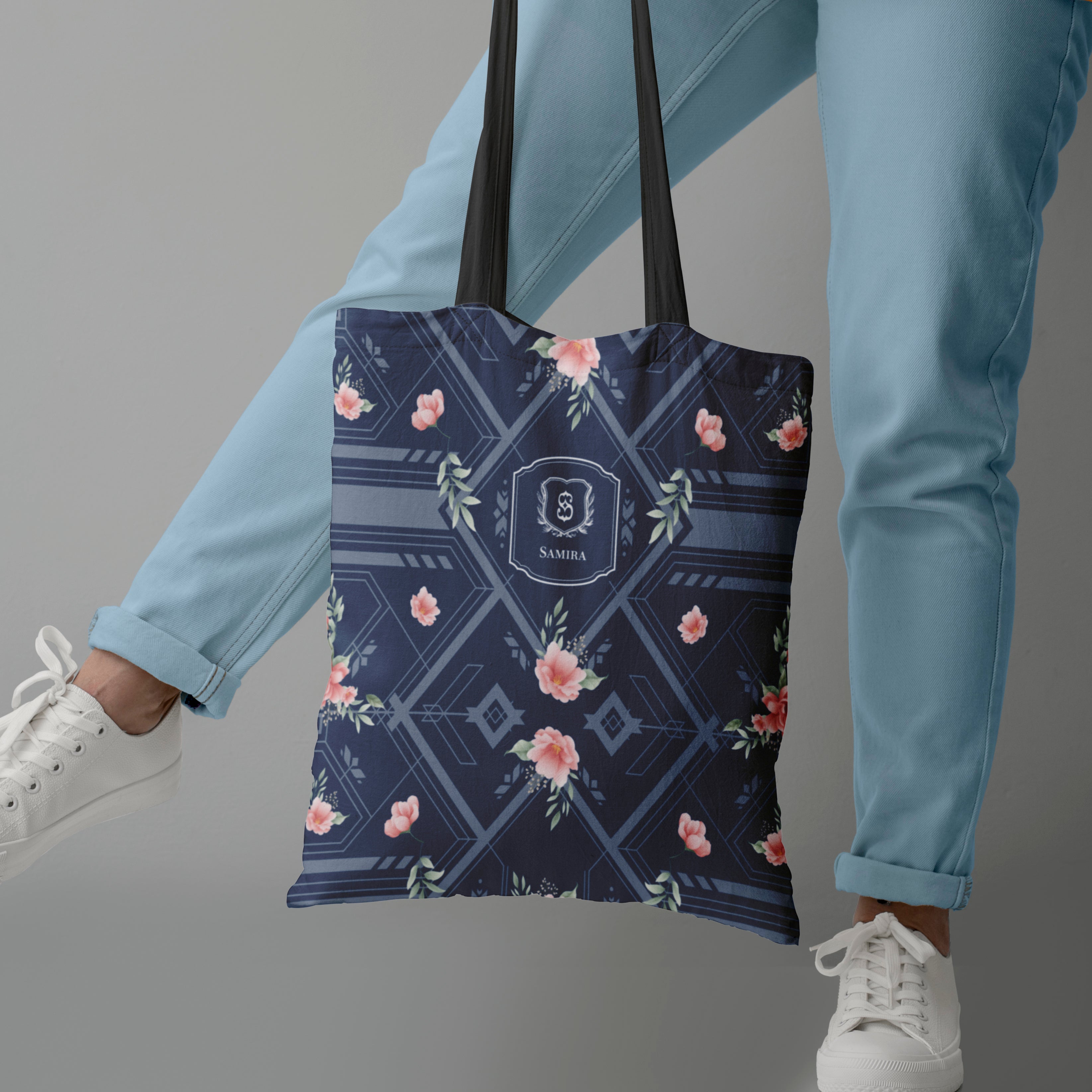 Deco Bloom Tote Bag