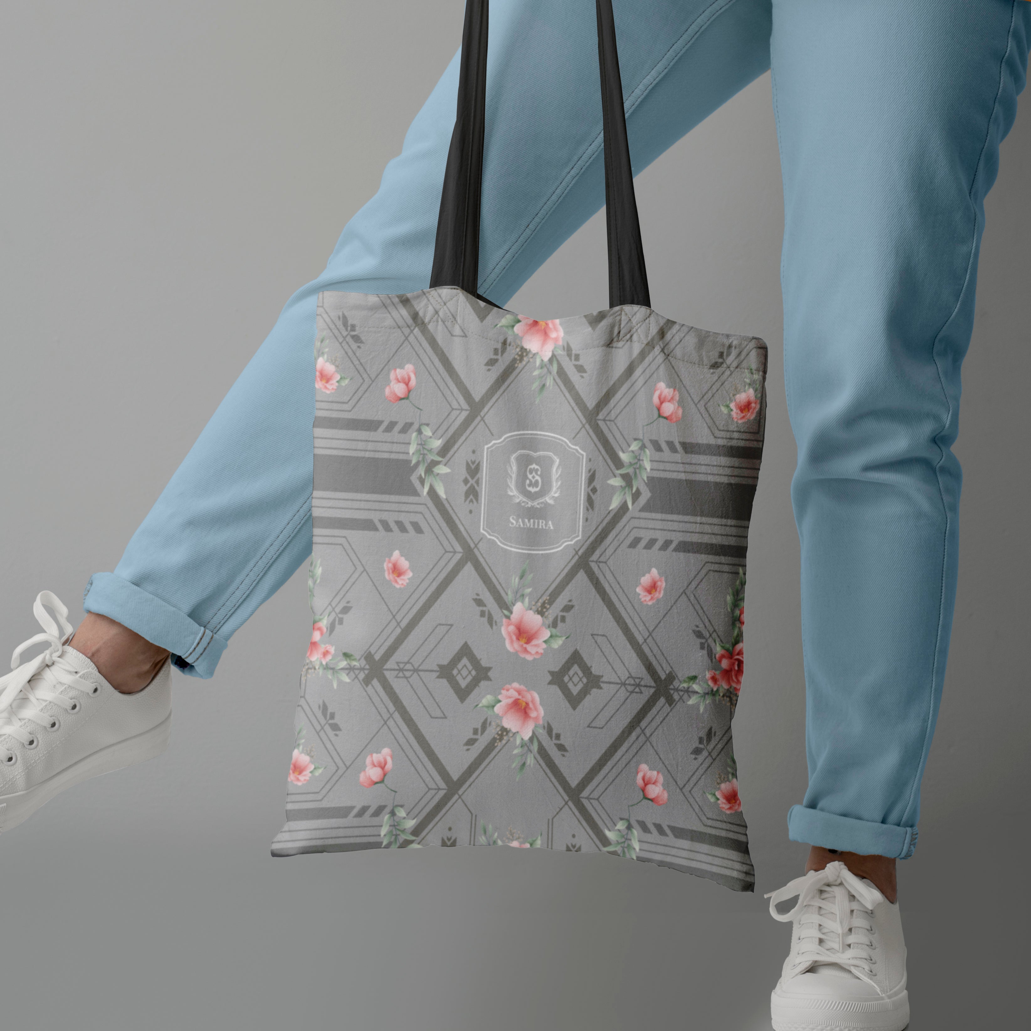 Deco Bloom Tote Bag