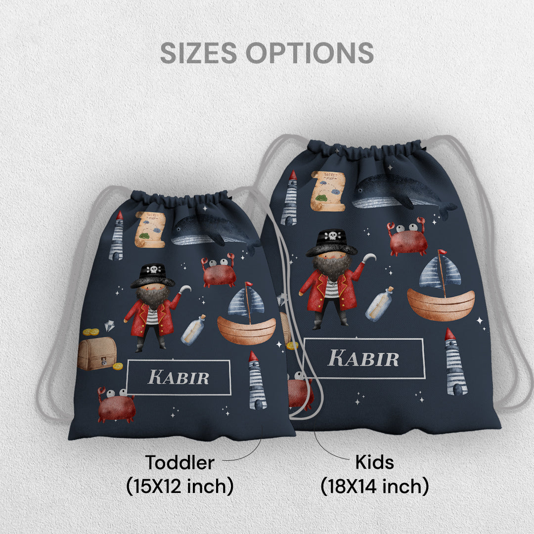 Treasure Island Drawstring Bag (kids)