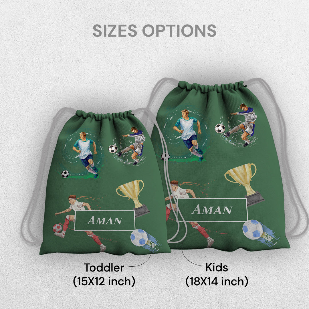 Football Fever Drawstring Bag (kids)