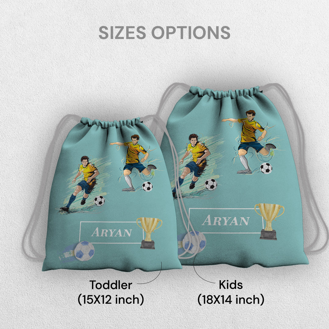 Football Fever Drawstring Bag (kids)