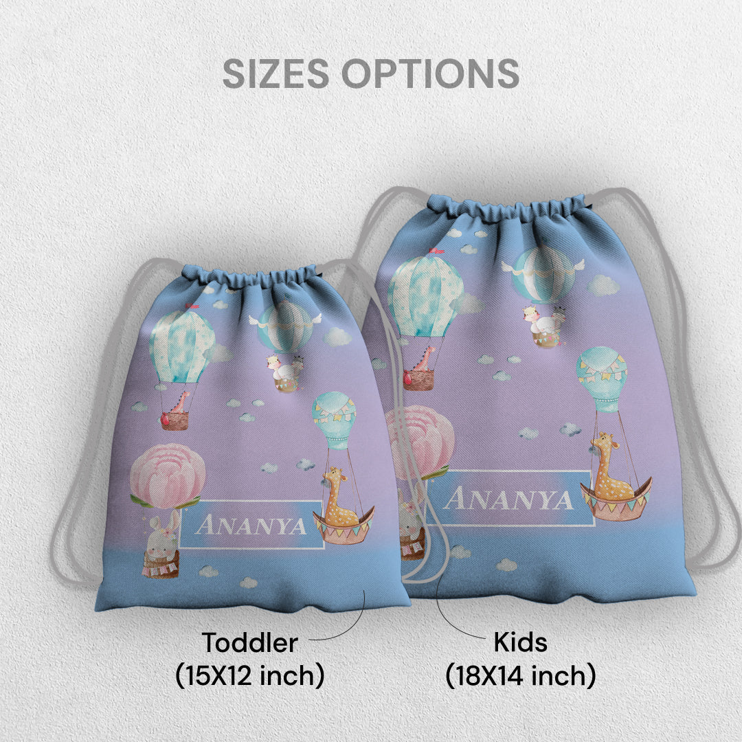 Happy Ballooners Drawstring Bag (kids)