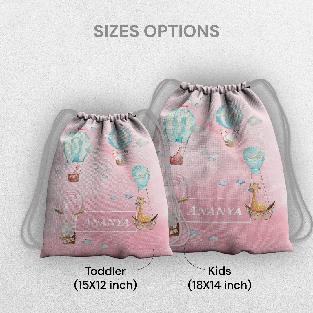 Happy Ballooners Drawstring Bag (kids)