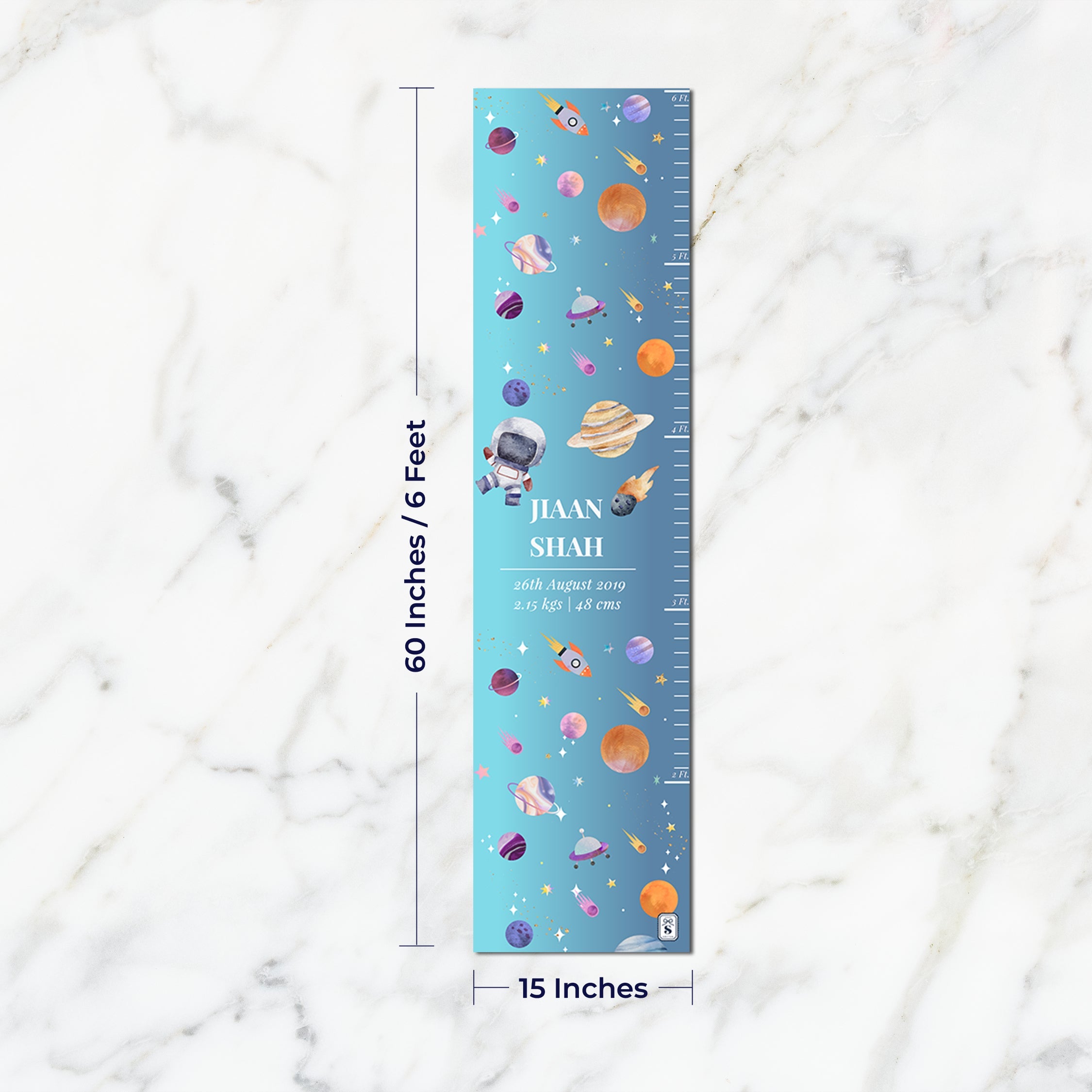 Personalised Height Chart (kids)