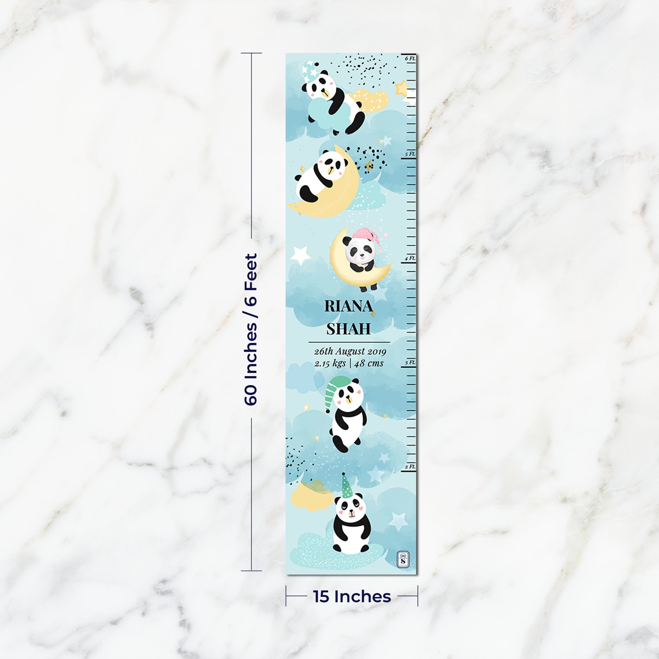 Lil Forest Friends Height Chart (kids)