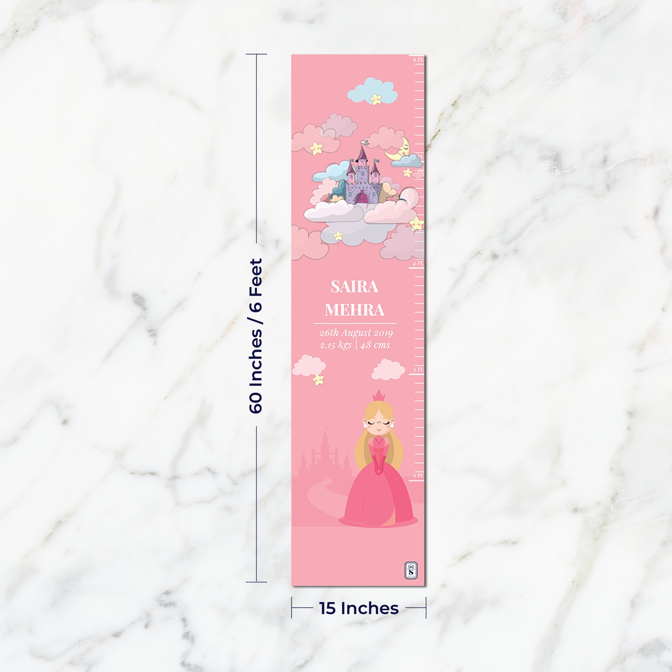 Personalised Height Chart (kids)