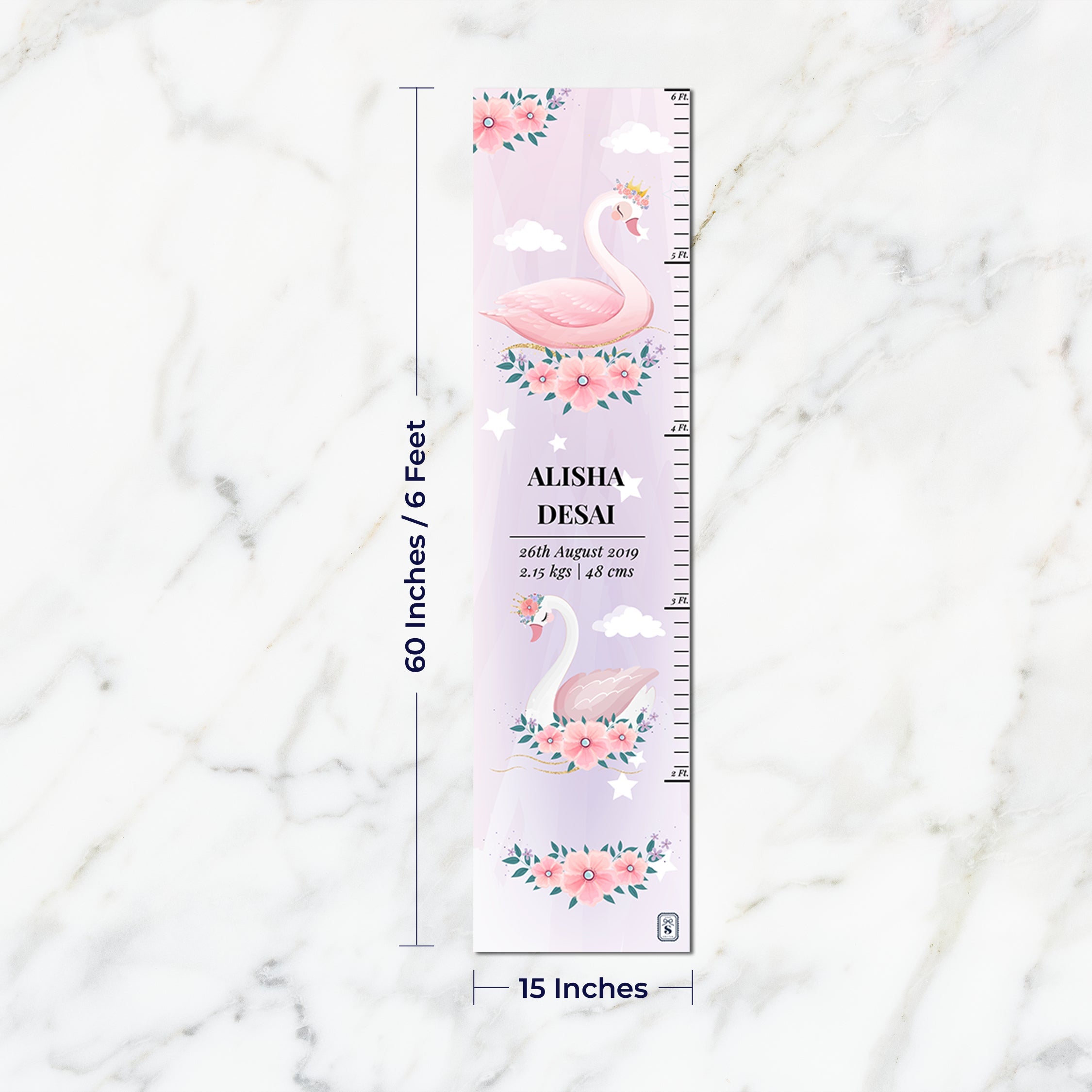 Personalised Height Chart (kids)