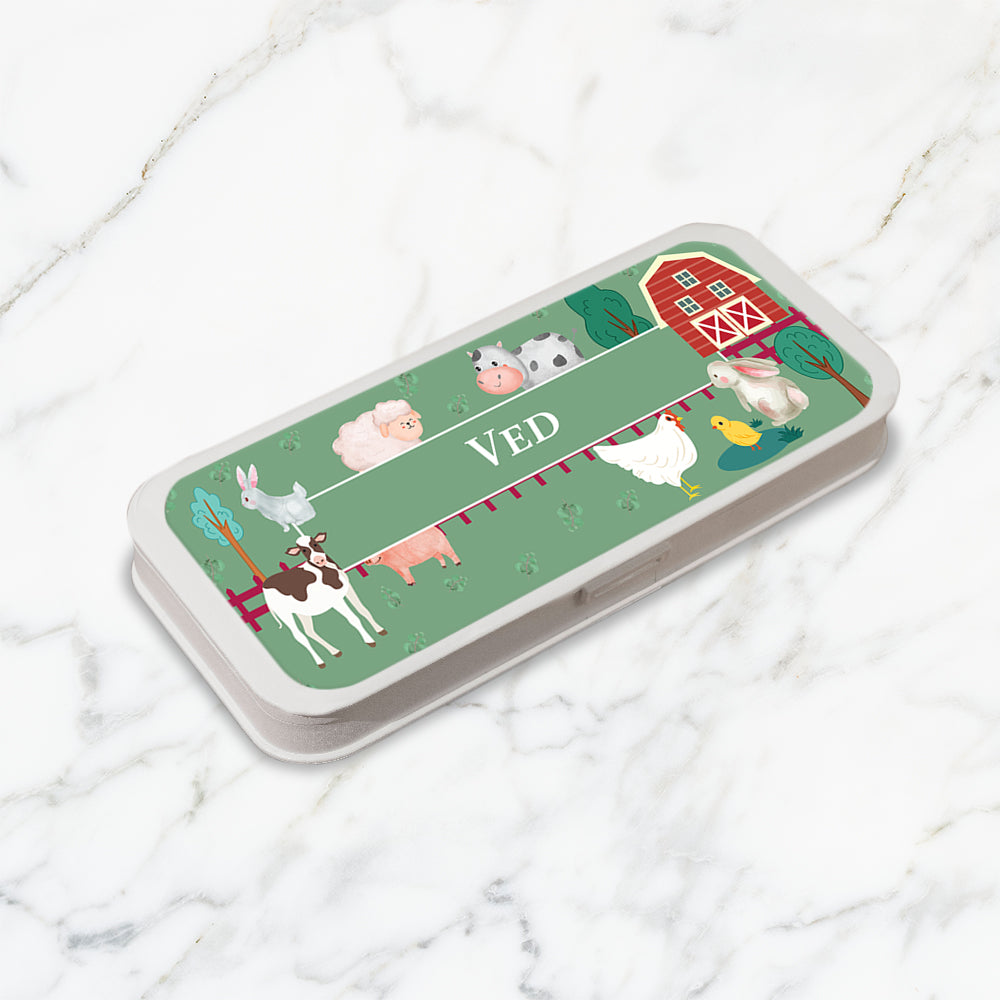 Farm Friends Kids Pencil Box