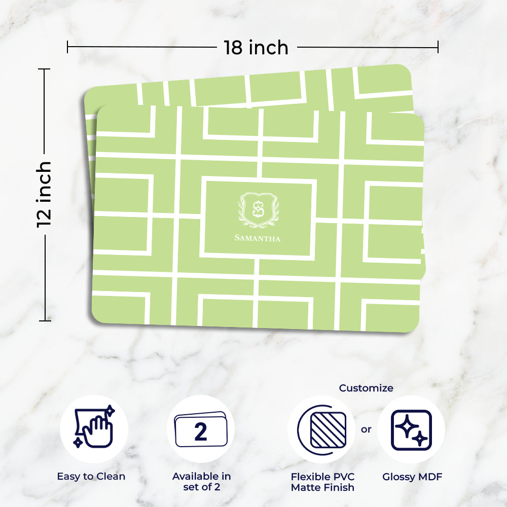 Nautical Grid Placemat