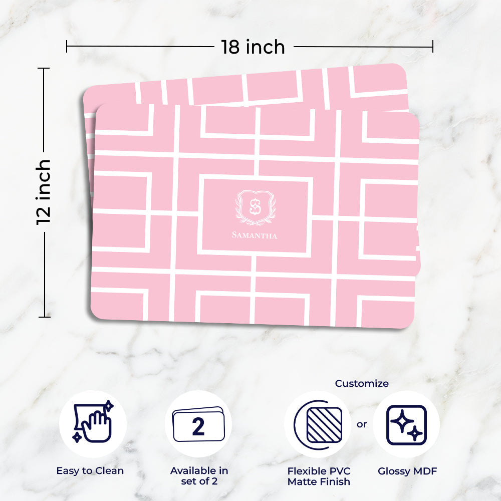 Nautical Grid Placemat