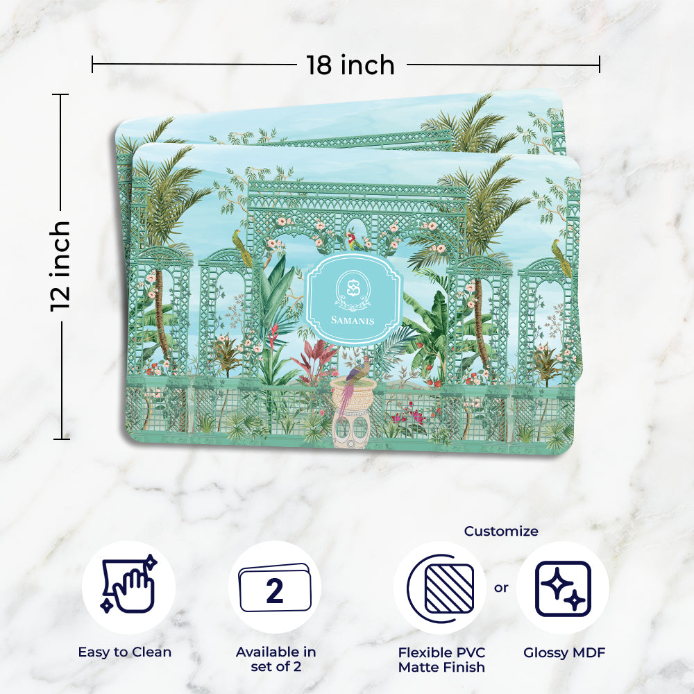 French Garden SerreFleurie Placemat