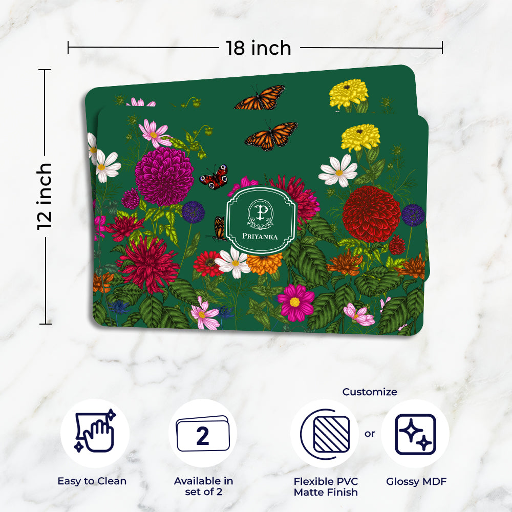 Floral Flutter Placemat