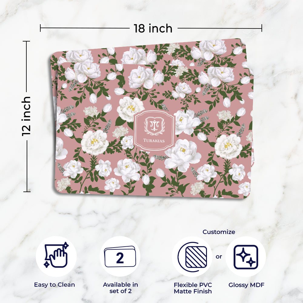 Peonies Placemat