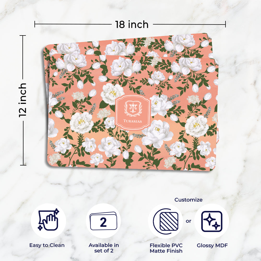 Peonies Placemat