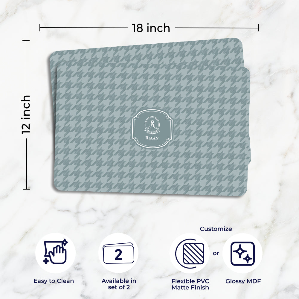 Houndstooth Placemat