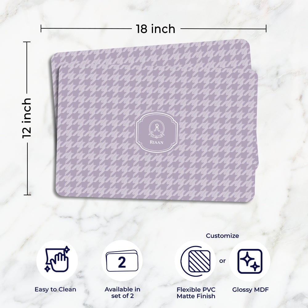 Houndstooth Placemat