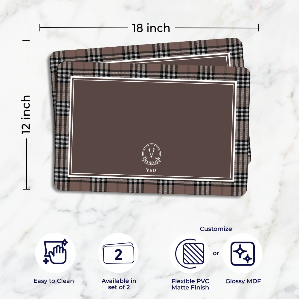 Tartan Placemat