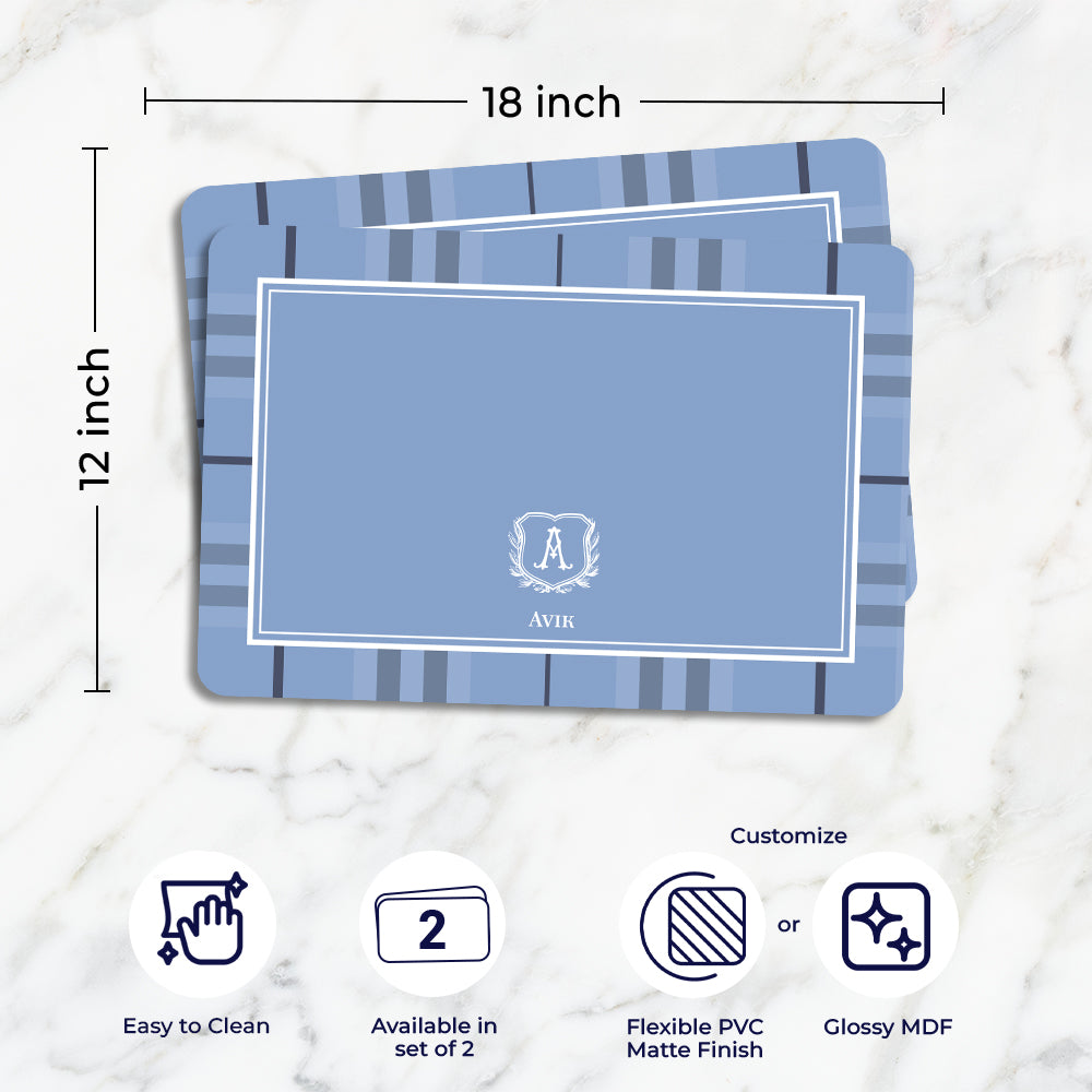 Plaid Placemat