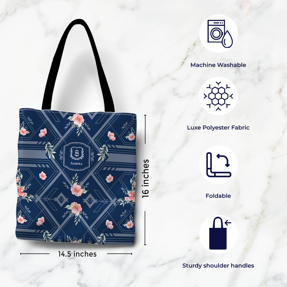 Deco Bloom Tote Bag