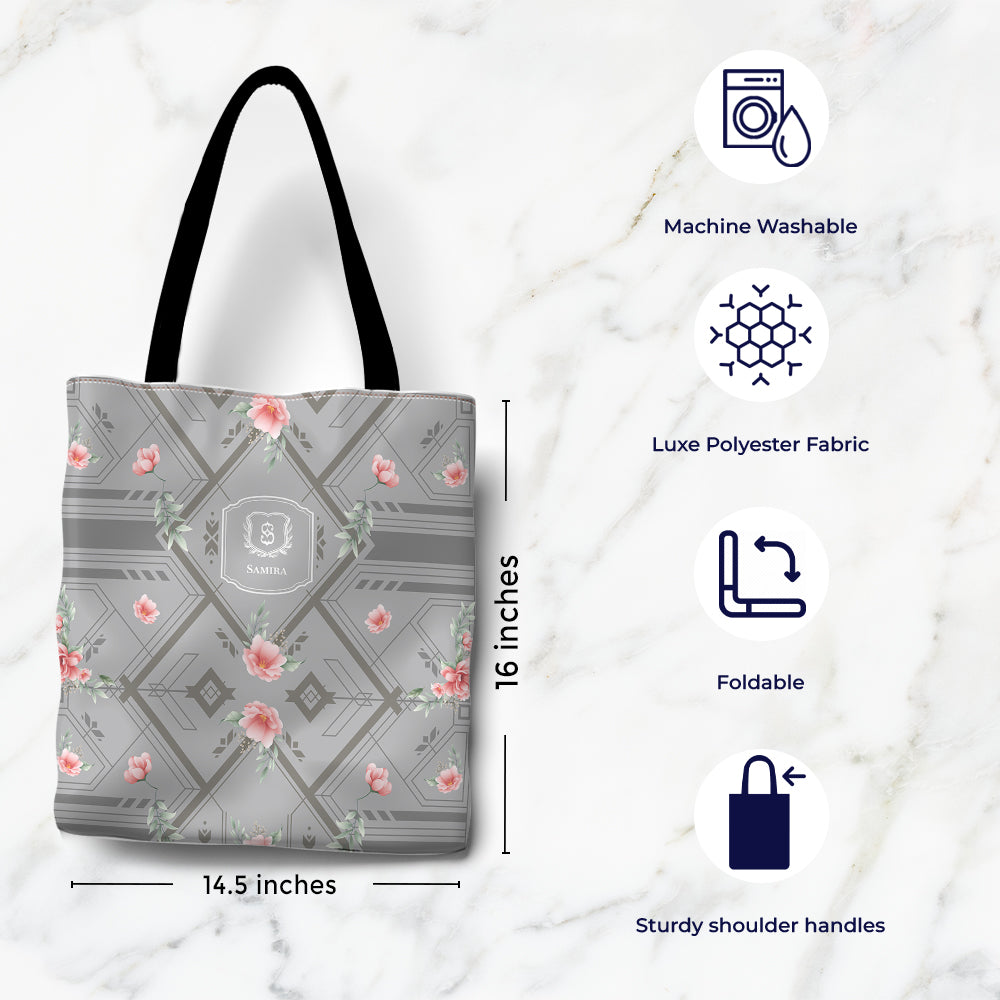 Deco Bloom Tote Bag