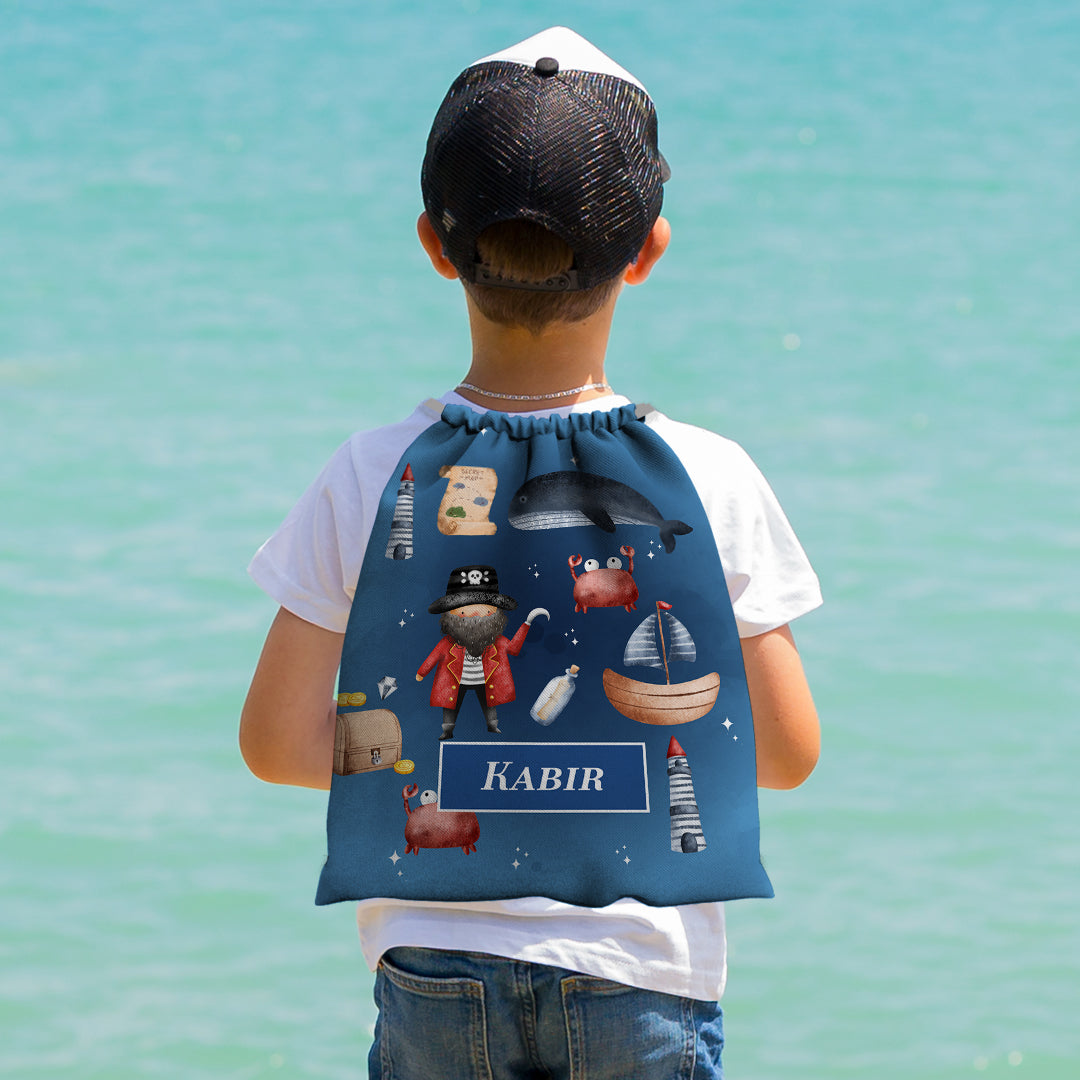 Treasure Island Drawstring Bag (kids)